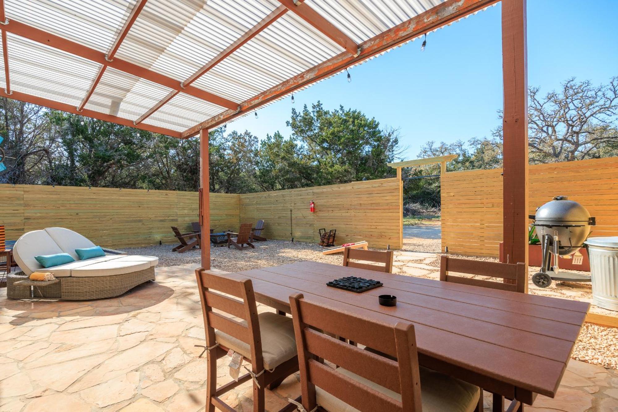 Romantic Luxury Retreat Hot Cold Pool & Sauna Wimberley Exterior foto
