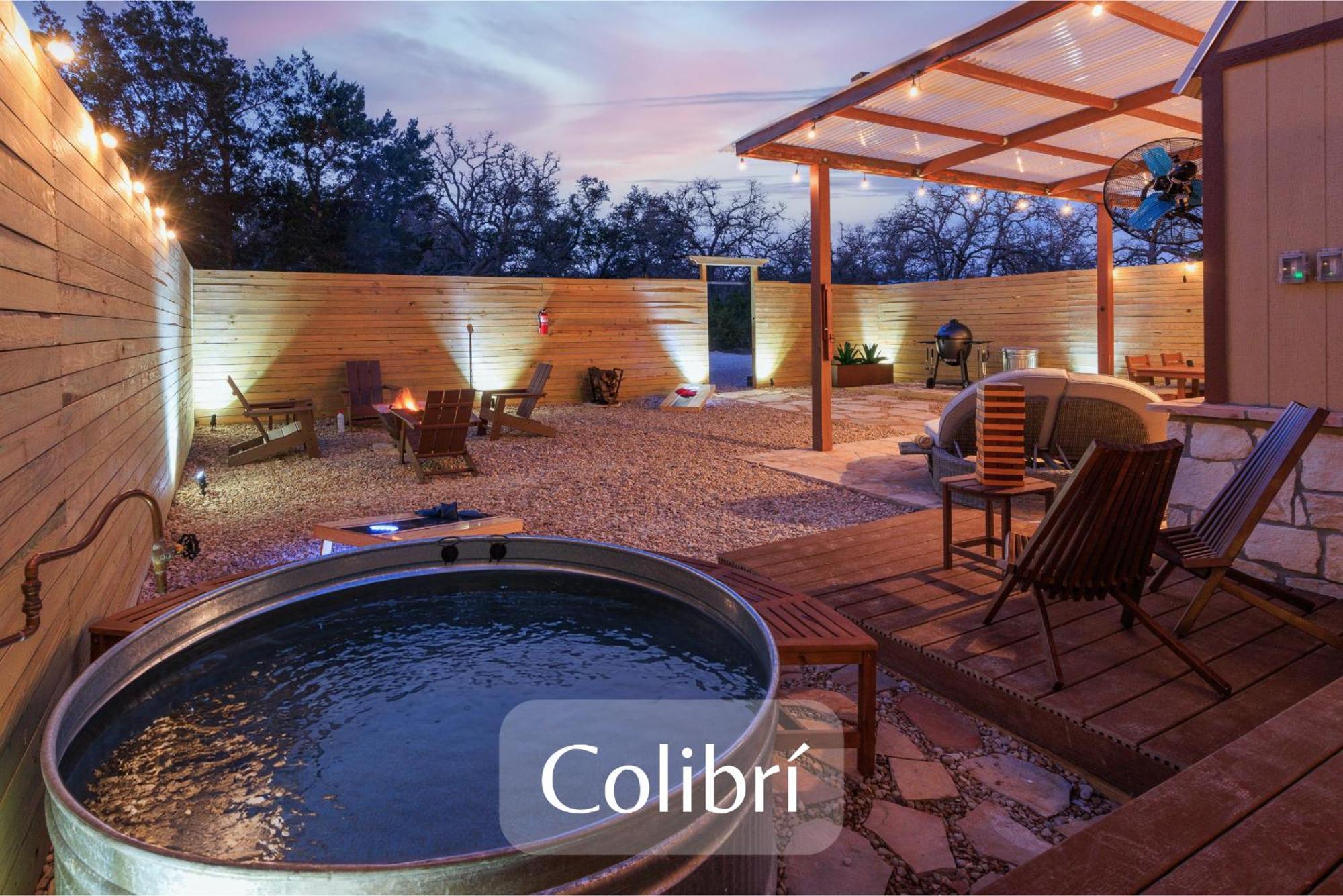 Romantic Luxury Retreat Hot Cold Pool & Sauna Wimberley Exterior foto