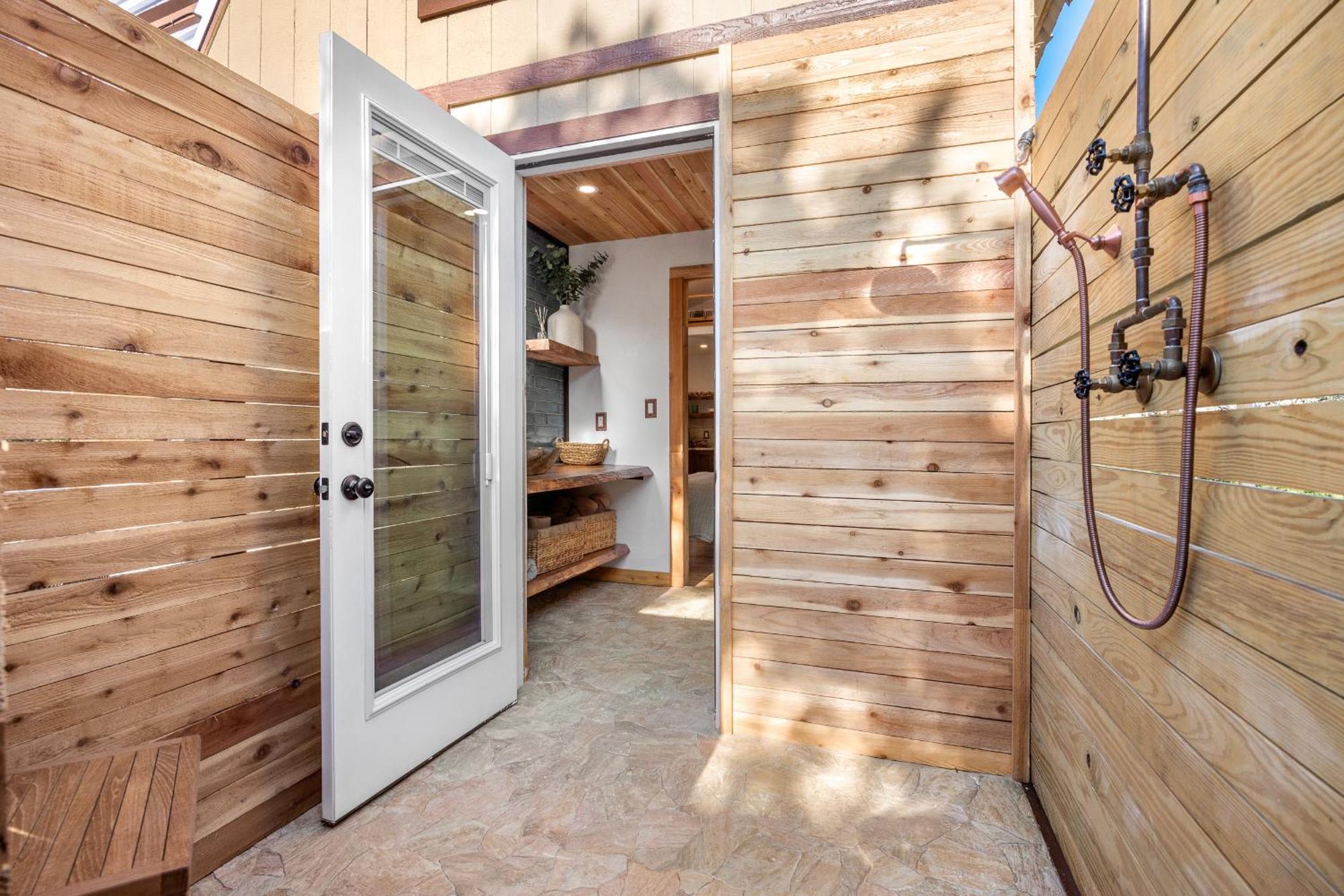 Romantic Luxury Retreat Hot Cold Pool & Sauna Wimberley Exterior foto